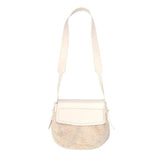 Shoulder Bags Women PU Patchwork Lambswool Cross-body Winter Plush Handbag