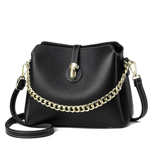 Women's Bucket Bag Shoulder Messenger Bag Retro Handbag