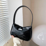 Soft Leather Clutch Purse French Shoulder Bags For Woman Armpit Packs