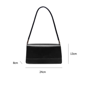 Stylish PU Leather Women's Flap Shoulder Bag