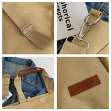 Canvas Tote Shoulder Bags Large Capacity Casual Bag