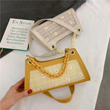 Casual Women's Totes Shoulder Bag PU Leather Handbag Flower Pattern