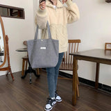 Houndstooth Pattern Women's Tote Handbags Plaid Ladies Portable Shoulder Bag