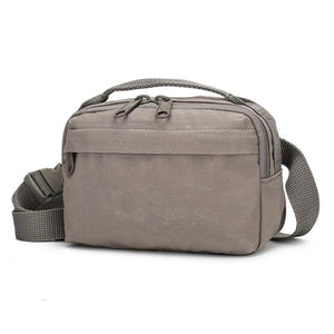 Sports Crossbody Shoulder Bag Small Object Storage Zipper Closure