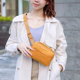 Sports Crossbody Shoulder Bag Small Object Storage Zipper Closure