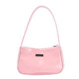 Retro Soft Leather Clutch Purse French Shoulder Bag Small Size Armpit Packs