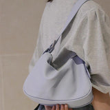 Shoulder Bags Women PU Solid Leisure All-match Style OL Ins Underarm Handbags
