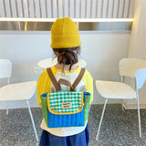 Kids Backpack Shoulder Bag Travel Tote with Adjustable Strap