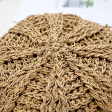 Straw Circular Cross Body Bag Tassel Holiday Beach Retro Women Shoulder Bags