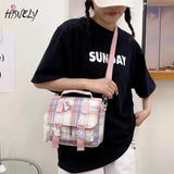 Japanese Style Nylon Tote Bag Crossbody Handbag