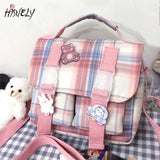 Japanese Style Nylon Tote Bag Crossbody Handbag