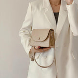 Spring Women's Flap Crossbody Bag Small Square Casual Shoulder Messenger