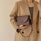 Spring Women's Flap Crossbody Bag Small Square Casual Shoulder Messenger