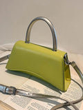 Ins Women Shoulder Bag Crossbody Square Pack PU Leather Handbag