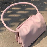 Soft Pu Leather Ladies Tote Purse Handbags Candy Women Small Shoulder Bags