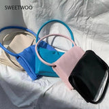 Soft Pu Leather Ladies Tote Purse Handbags Candy Women Small Shoulder Bags