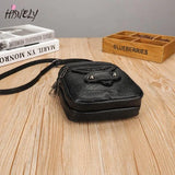 Soft Leather Mini Phone Shoulder Bag Wallet