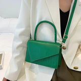 Women's Crossbody Shoulder Bag Small Flap Handbag PU Leather