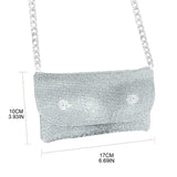 Women Evening Bag Bridal Clutch Party Prom Wedding Handbag
