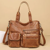 Soft Women Handbag Travel Ladies Handle PU Leather Shoulder Holiday