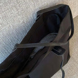 Large Nylon Shoulder Bags Waterproof Top-handle Totes for Women