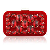 Pink Clutch Crystals Sapphire Diamond Lady Clutch Bag