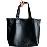 Large Capacity Shoulder Bags Women Shopping Tote Bag Travel Vintage Ladies Ins H