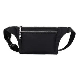 Women's Vintage Mini Shoulder Bag Messenger Lightweight Nylon Solid Zip