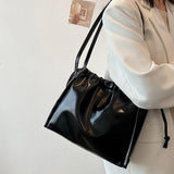 Women PU Shoulder Bag Large Capacity Stylish Handbag
