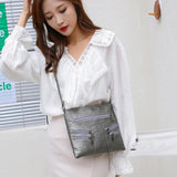 Vintage PU Leather Shoulder Crossbody Bag - Large Capacity Handbag