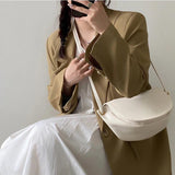 Women's Retro Shoulder Bag PU Leather Clutch Handbag