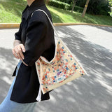 Colorful Cherry Fruit Shoulder Bag Tote for Women Lady