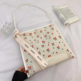 Colorful Cherry Fruit Shoulder Bag Tote for Women Lady