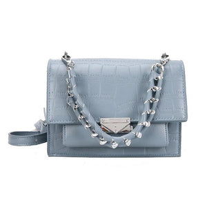 Shoulder Bag Texture PU Messenger Bag Chain Mobile Phone Bag