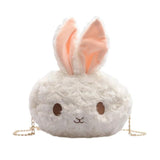 Bunny Shoulder Bag for Women Large Capacity Totes Soft Shopp