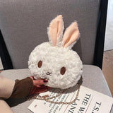 Bunny Shoulder Bag for Women Large Capacity Totes Soft Shopp