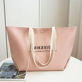 Vintage PU Leather Shoulder Bag Large Capacity Lady Purse
