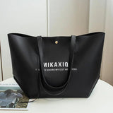 Vintage PU Leather Shoulder Bag Large Capacity Lady Purse