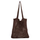 Summer Shoulder Bag Handwoven Handbags For Vacation And Daily Use