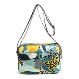 3 Layers Women Mini Bag Printing Nylon Girls Small Shoulder Bag