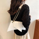 Women's Spring Summer Irregularity Handbags Chain Shoulder Bag