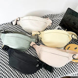 Large Capacity Messenger Bag Retro Chest Bag Leisure Waist Bag