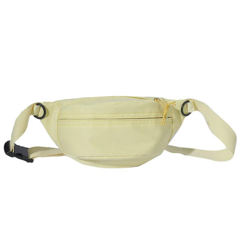 Large Capacity Messenger Bag Retro Chest Bag Leisure Waist Bag
