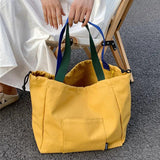 Stylish Women's Canvas Shoulder Bag
