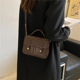 Waterproof Messenger Bag Ladies Pu Bag Crossbody Bag