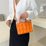 Small Ladies PU Leather Shoulder Messenger Bag