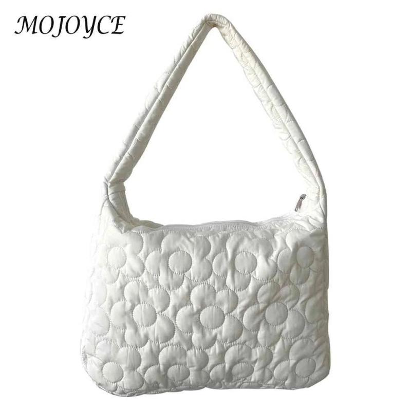 Quilted Crossbody Bag Large Capacity Shoulder Bag for Autumn Winter