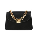 Retro Shoulder Bag Stylish Crossbody PU Leather Handbag Female Messenger