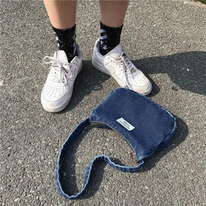 Cowboy Canvas Bag Diagonal One-Shoulder All-Match Bag