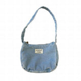 Cowboy Canvas Bag Diagonal One-Shoulder All-Match Bag